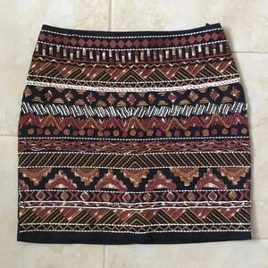 𝅺H&M Embroidery Min Skirt